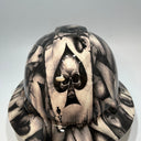 Full Brim Hard Hat Hydro Dipped ACE OF SKULLS