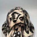Bad ass hardhat with a hydro dipped skull design