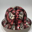 Full Brim Hard Hat Hydro Dipped ALABAMA CRIMSON TIDE Bama