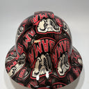Full Brim Hard Hat Hydro Dipped ALABAMA CRIMSON TIDE Bama