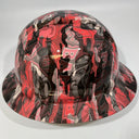 Full Brim Hard Hat Hydro Dipped ALABAMA CRIMSON TIDE Bama Camo