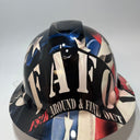 Full Brim Hard Hat Hydro Dipped AMERICAN PRIDE FAFO LMTD