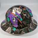 Full Brim Hard Hat Hydro Dipped ANAHEIM MIGHTY DUCKS