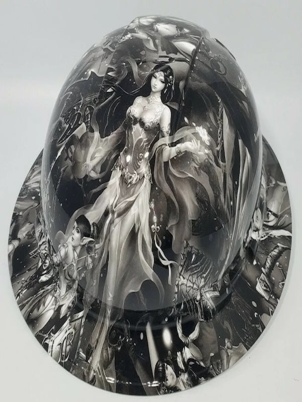 Full Brim Hard Hat Hydro Dipped ANIME BABES