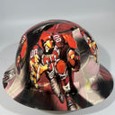 Full Brim Hard Hat Hydro Dipped ARIZONA CARDINALS