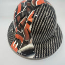 Full Brim Hard Hat Hydro Dipped Bengals Carbon Fiber