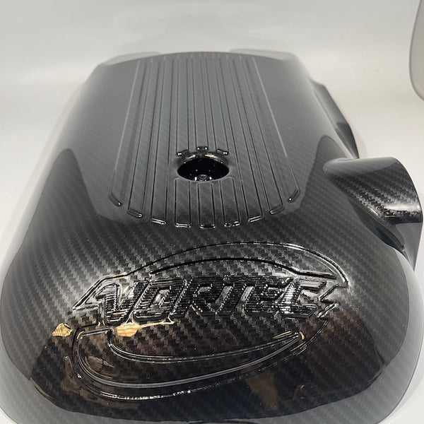 Custom Carbon Fiber Hydro Dipped Engine Covers for Silverado, Tahoe & Cadillac