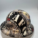 Full Brim Hard Hat Hydro Dipped BIG MONEY FAFO LMTD
