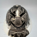 Full Brim Hard Hat Hydro Dipped BAD ASS LINEMAN