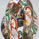 Full Brim Hard Hat Hydro Dipped Beer Sticker Bomb