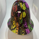 Full Brim Hard Hat Hydro Dipped Butterflies 3