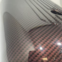 Custom Velvet Red Carbon Fiber Hydro Dipped Engine Covers for Silverado, Tahoe &amp; Cadillac