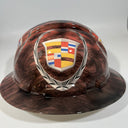 Full Brim Hard Hat Hydro Dipped CADILLAC