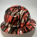 Full Brim Hard Hat Hydro Dipped CANADIAN FLAG