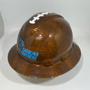 Full Brim Hard Hat Hydro Dipped Panthers Football