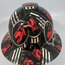 Full Brim Hard Hat Custom Hydro Dipped CUMMINS DIESEL NO FREE RIDES