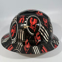 Full Brim Hard Hat Custom Hydro Dipped CUMMINS DIESEL NO FREE RIDES