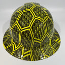 Full Brim Hard Hat Hydro Dipped Carbon Fiber Soccer