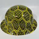 Full Brim Hard Hat Hydro Dipped Carbon Fiber Soccer