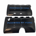 Custom Hydro Dipped Carbon Fiber 2011+ Mustang Powered By Ford Grabber Blue Coil Covers