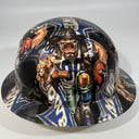 Full Brim Hard Hat Hydro Dipped DALLAS COWBOYS FATHEAD