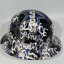 New Full Brim Hard Hat Custom Hydro Dipped DALLAS COWBOYS INSPIRE CHANGE