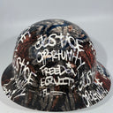 Full Brim Hard Hat Custom Hydro Dipped DENVER BRONCOS INSPIRE CHANGE