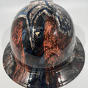 Full Brim Hard Hat Custom Hydro Dipped DENVER BRONCOS