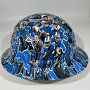 Full Brim Hard Hat Hydro Dipped DETROIT LIONS NFC NORTH CHAMPIONS 2024/2025