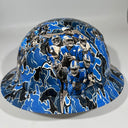 Full Brim Hard Hat Hydro Dipped DETROIT LIONS NFC NORTH CHAMPIONS 2024/2025