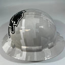 Full Brim Hard Hat Hydro Dipped DETROIT LIONS SALUTE TO SERVICE EDITION