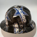 Full Brim Hard Hat Hydro Dipped DALLAS COWBOYS