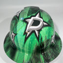 Full Brim Hard Hat Hydro Dipped DALLAS STARS