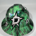 Full Brim Hard Hat Hydro Dipped DALLAS STARS