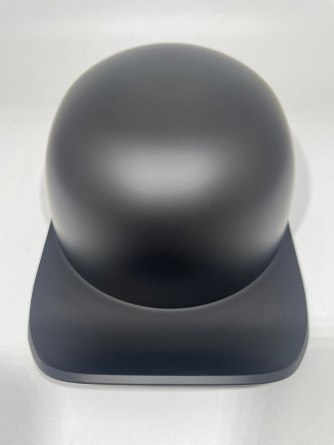 Baseball Cap Style Motorcycle Helmet Matte Black