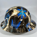 Full Brim Hard Hat Hydro Dipped EMS