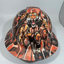 Full Brim Hard Hat Custom Hydro Dipped Bengals Fathead