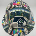 Full Brim Hard Hat Hydro Dipped Seahawks Super Bowl Champions