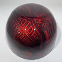 Baseball Cap Style Motorcycle Helmet Whiskey Fire Carbon Fiber Harley