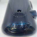 Custom Blue Candy Carbon Fiber Carbon Fiber Hydro Dipped Engine/Fuse Box Covers for Silverado, Tahoe &amp; Cadillac
