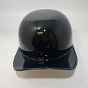 Baseball Cap Style Motorcycle Helmet Dark Vader