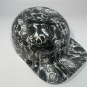 Baseball Cap Style Motorcycle Helmet Tribal Skulls