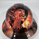 Full Brim Hard Hat Hydro Dipped FREDDY KRUEGER NIGHTMARE ON ELM ST