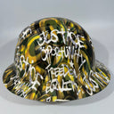 Full Brim Hard Hat Custom Hydro Dipped GREEN BAY PACKERS INSPIRE CHANGE