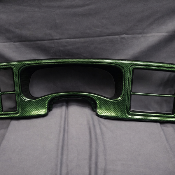 Custom Green Carbon Fiber Hydro Dipped Dash Bezels & Interior Trim for Silverado, Tahoe & Cadillac (Copy)