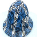 Full Brim Hard Hat Hydro Dipped Guatemalan Flag