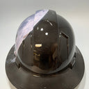 Full Brim Hard Hat Hydro Dipped HOWL AT THE MOON