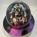 Full Brim Hard Hat Hydro Dipped Halo