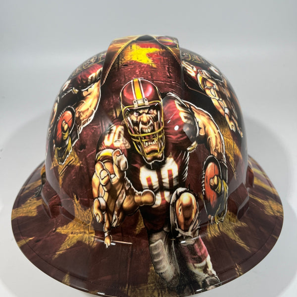 Full Brim Hard Hat Hydro Dipped WASHINGTON COMMANDERS