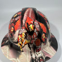Full Brim Hard Hat Hydro Dipped ARIZONA CARDINALS